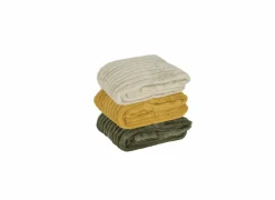 Plaid Gabriella 150x200cm - imitatie konijnenvacht - geel