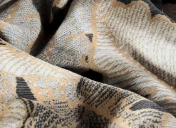 Plaid Leavy Luxe 150x200cm - polyester & katoen - multicolor