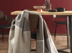 Plaid Maze Stone 150x200cm - polyester & katoen - multicolor