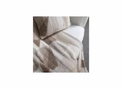 Plaid Porto 150x200cm - polyester - café au lait