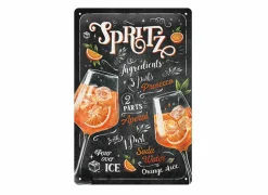 Plakkaat Aperol Spritz 20x30cm - metaal - meerkleurig