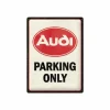 Plakkaat Audi 40x30cm - metaal - multicolor