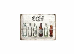Plakkaat Coca Cola 40x30cm  - metaal - multicolor