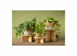 Plantenstandaard Medium H11cm bamboe naturel