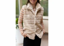 Poncho Florence microvezel - beige