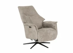 Relaxzetel 8122 elektrisch - stof - klei