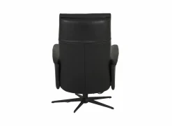 Relaxzetel 8020 leder - zwart met relax