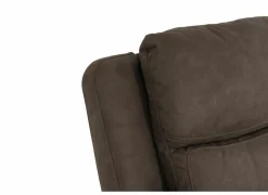 Relaxzetel Cluny stof - bruingrijs met relax