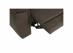 Relaxzetel Cluny stof - bruingrijs met relax