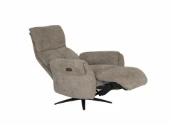 Relaxzetel Cult elektrisch - stof - khaki met stroomkabel