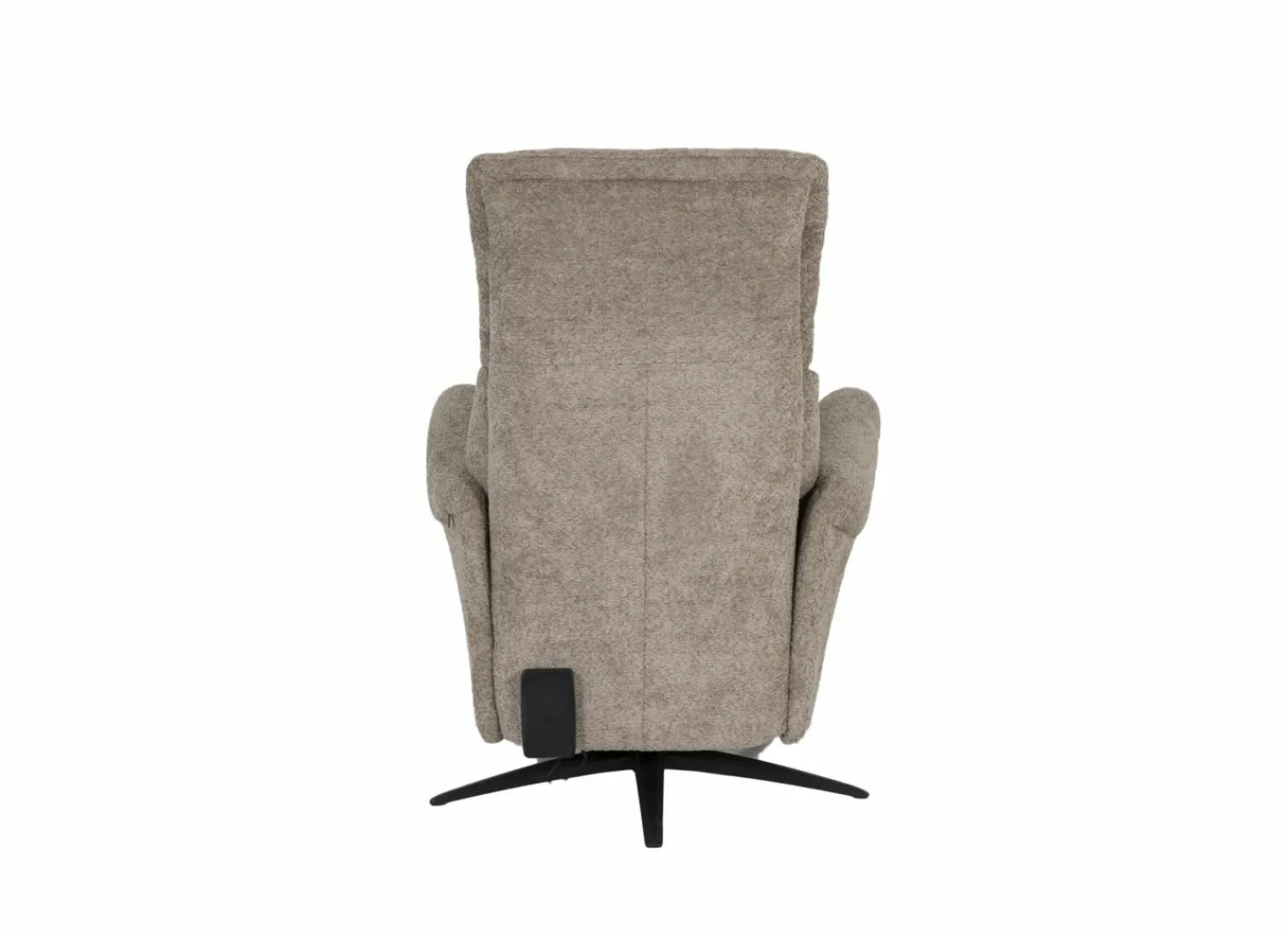 Relaxzetel Cult elektrisch - stof - khaki met stroomkabel en massagefunctie