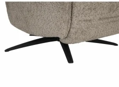 Relaxzetel Cult elektrisch - stof - khaki met stroomkabel en massagefunctie