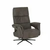Relaxzetel elektrisch -  stof - antraciet