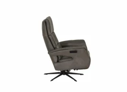 Relaxzetel elektrisch -  stof - antraciet