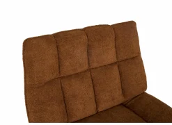 Relaxzetel Ike elektrisch - stof - oranje met accu en schommelfunctie