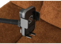 Relaxzetel Ike elektrisch - stof - oranje met schommelfunctie en oplaadstation