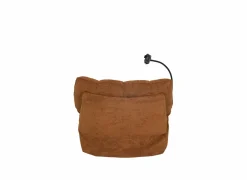 Relaxzetel Ike elektrisch - stof - oranje met schommelfunctie en oplaadstation