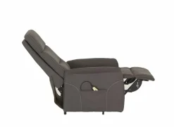 Relaxzetel Penny Lane elektrisch stof - grijs