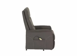 Relaxzetel Penny Lane elektrisch stof - grijs