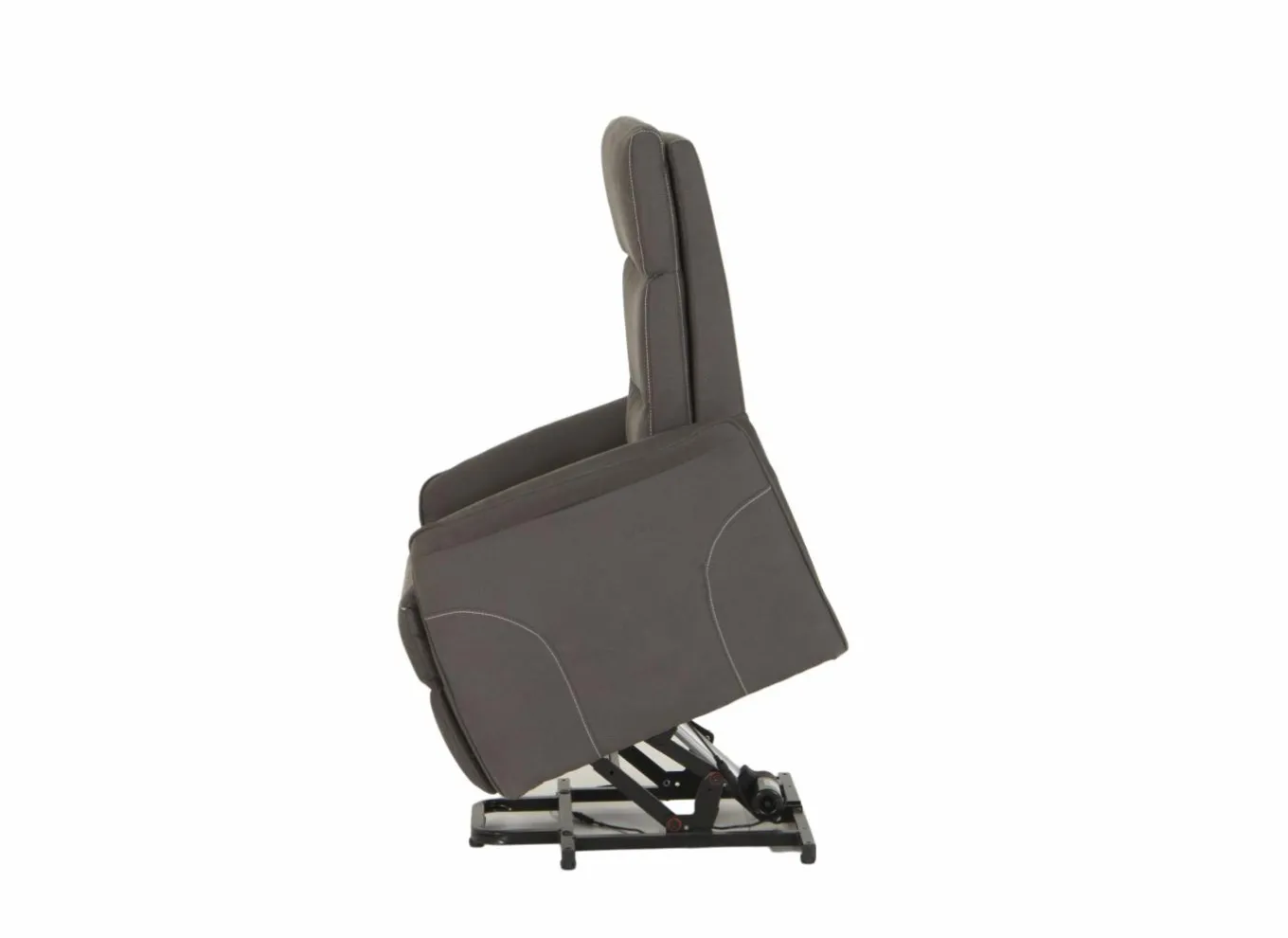 Relaxzetel Penny Lane elektrisch stof - grijs