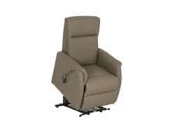 Relaxzetel Pope elektrisch - lederlook - earth