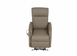 Relaxzetel Pope elektrisch - lederlook - earth