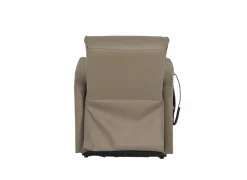 Relaxzetel Pope elektrisch - lederlook - earth