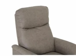 Relaxzetel Power elektrisch - stof - grijs