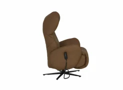 Relaxzetel 7589.51V elektrisch - leder - bruin