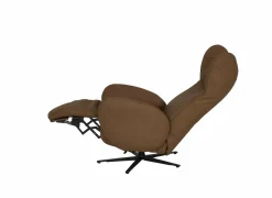 Relaxzetel 7589.51V elektrisch - leder - bruin