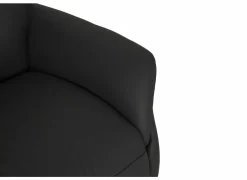 Relaxzetel 7051.57V+Z60 elektrisch - leder - zwart met large zithoogte- en diepte