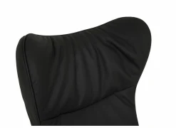 Relaxzetel 7589.22V+Z60 elektrisch - leder - zwart