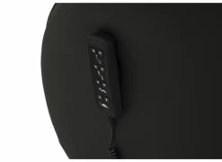 Relaxzetel 7589.22V+Z60 elektrisch - leder - zwart