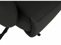 Relaxzetel 7589.22V+Z60 elektrisch - leder - zwart