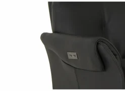 Relaxzetel Yup elektrisch - leder - zwart