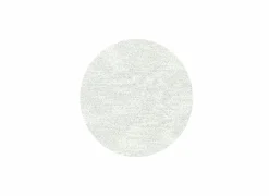 Ragolle Rond tapijt Medusa Ø120cm - polyestervezel - wit