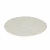 Rond tapijt Serene Ø90cm - nepbont - ivory
