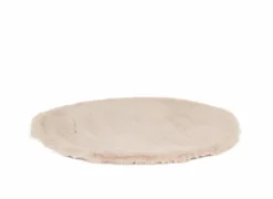 Rond tapijt Texel Ø120cm - polyestervezel - roze