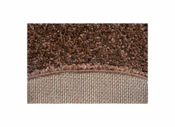 Ragolle Rond tapijt Twister Ø160cm - polypropyleen - bruin & roest