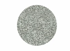 Rond tapijt Twister Ø200cm - polypropyleen - wit & zilver