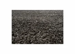 Ragolle Rond tapijt Twister Ø120cm - polypropyleen - charcoal