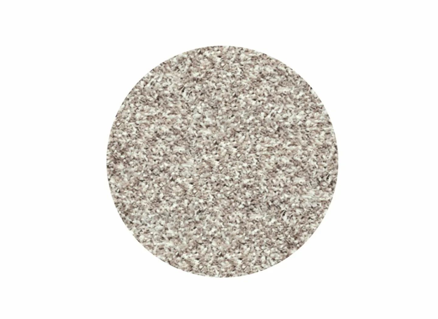 Rond tapijt Twister Ø160cm - polypropyleen - beige