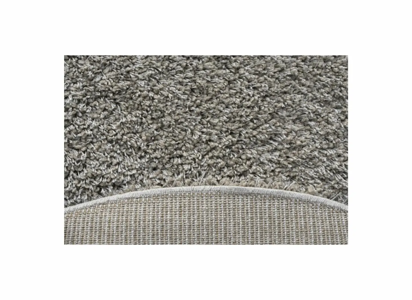 Rond tapijt Twister Ø120cm - polypropyleen - linnen