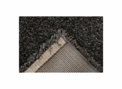 Ragolle Rond tapijt Twister 120x170cm - polypropyleen - charcoal