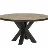 Ronde tafel Ø110cm - decor - parketlook
