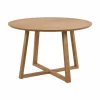 Ronde tafel Ø120cm - eik fineer - eik