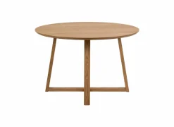 Ronde tafel Ø120cm - eik fineer - eik