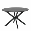 Ronde tafel Costa Ø120cm - melamine - zwart