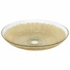 Schaal Celeste Ø30cm - glas - goud