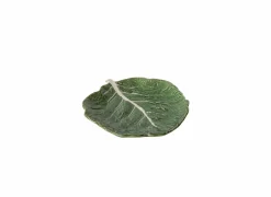 Schaal Kool 22,5x21cm - keramiek - groen